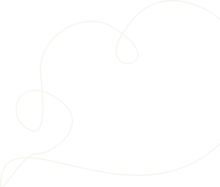 A white scribble that serves for decoration purposes.
